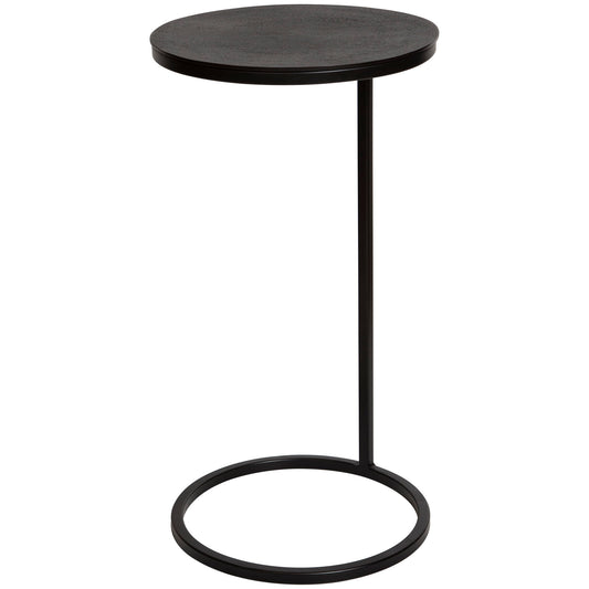 Brunei - Round Accent Table - Black