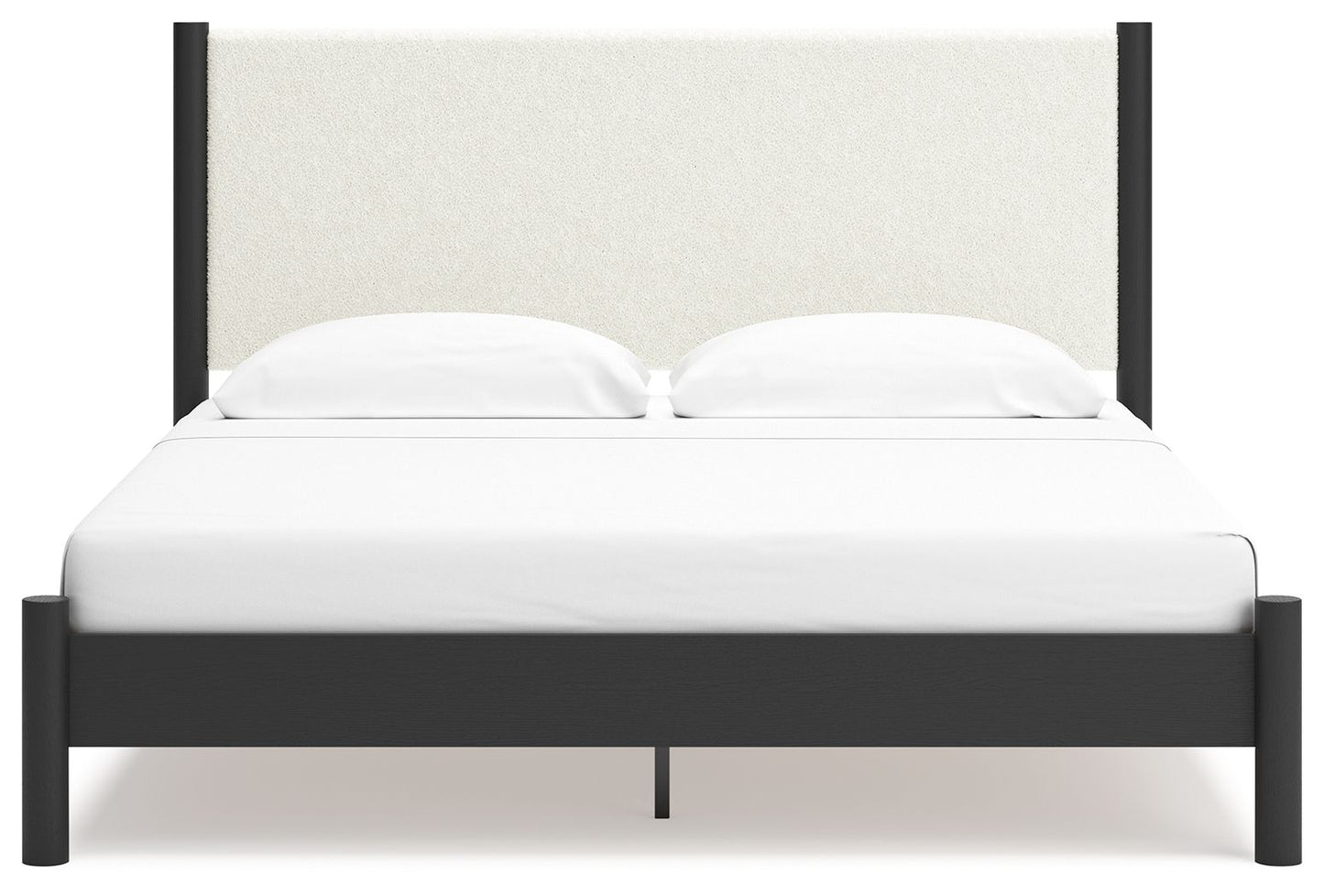 Cadmori - Upholstered Panel Bed