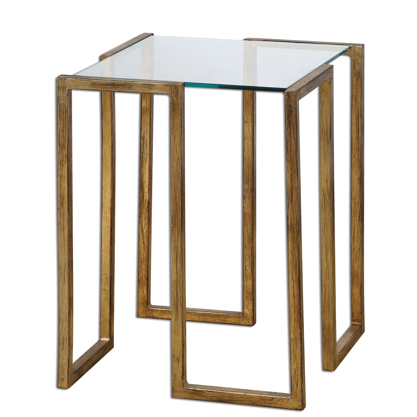 Mirrin - Accent Table - Gold