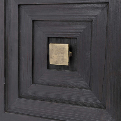 Aiken - 2 Door Cabinet - Dark Walnut