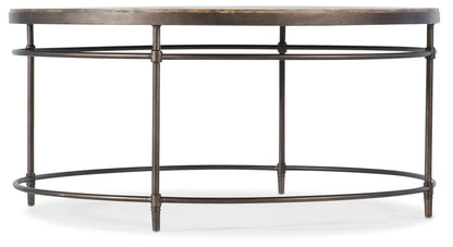 Commerce And Market - Saint Armand Round Cocktail Table
