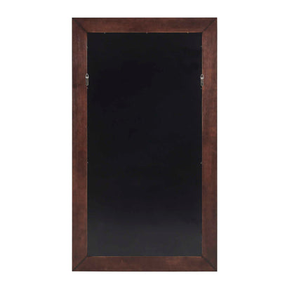 Wrinkle - Wavy Wood Mirror - Woodtone