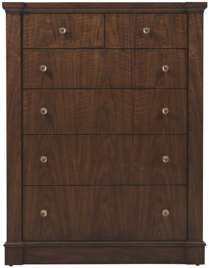 Archives - Six-Drawer Chest - Dark Wood