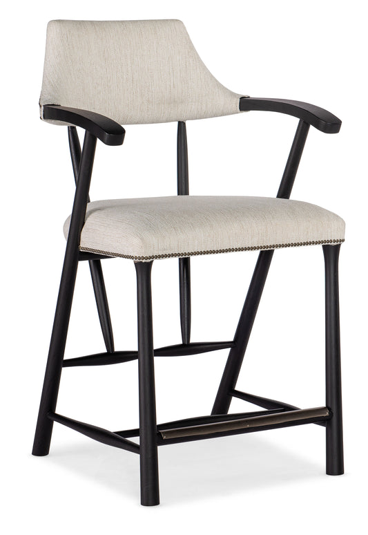 Linville Falls - Stack Rock Counter Stool - Black