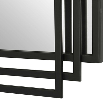 Amherst - Iron Mirror - Black