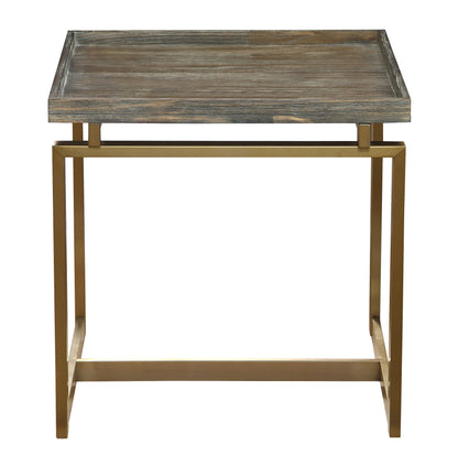 Biscayne - End Table - Weathered