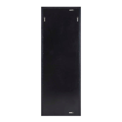 Stenton - Tall Wooden Mirror - Black