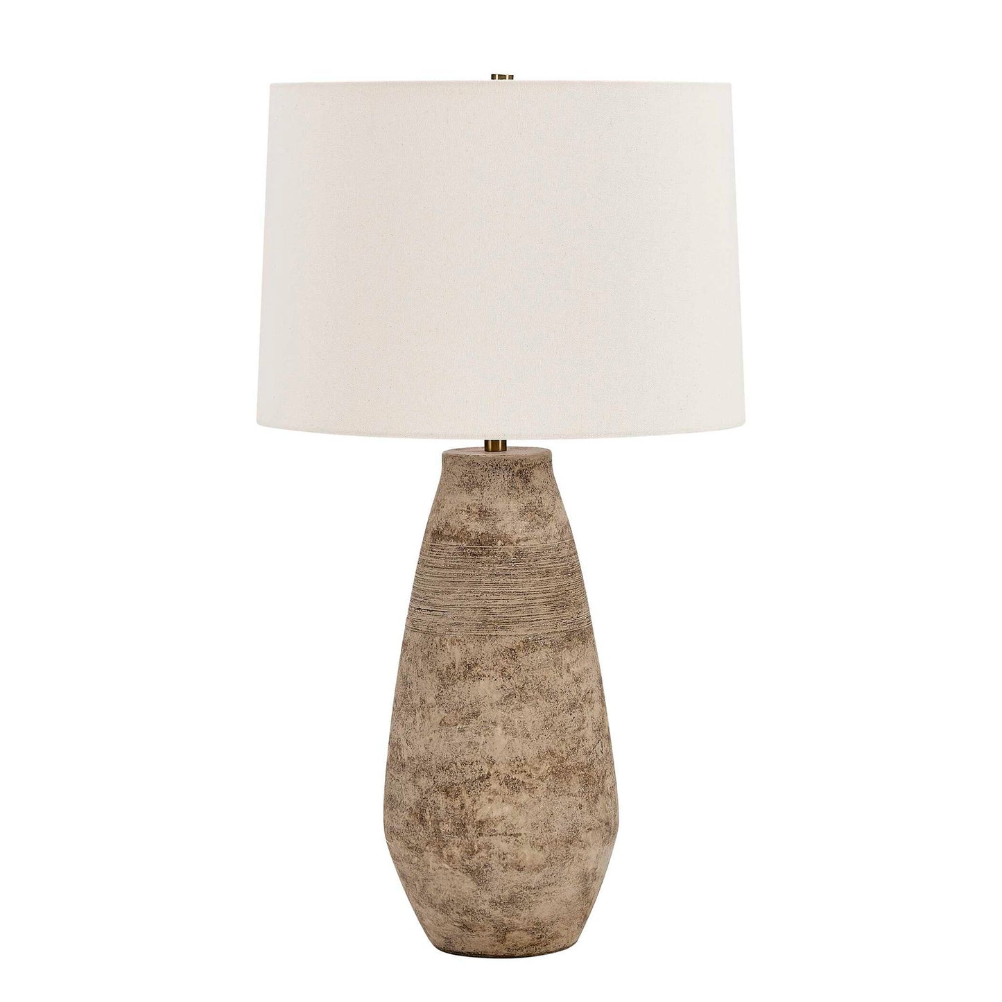 Dunford - Aged Table Lamp - Brown / Gray