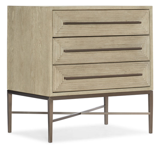 Cascade - 3-Drawer Nightstand