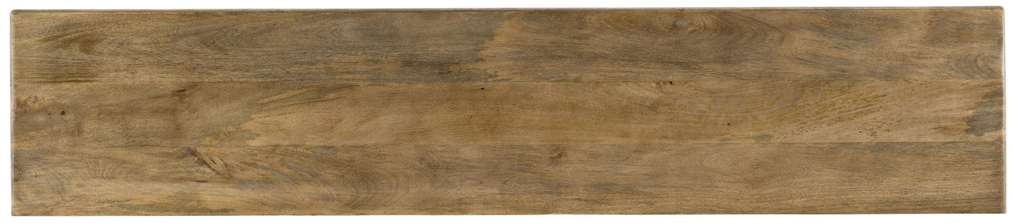 Home Accent - 4-Door Entertainment Console - Light Brown