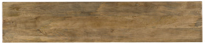Home Accent - 4-Door Entertainment Console - Light Brown