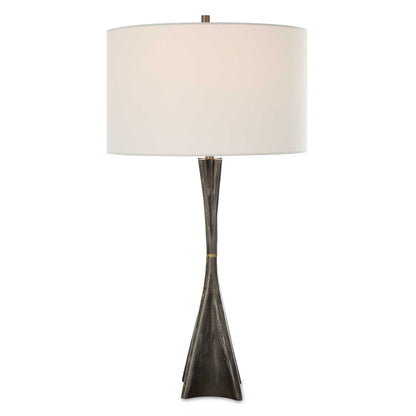 Keiron - Industrial Table Lamp - Dark Gray