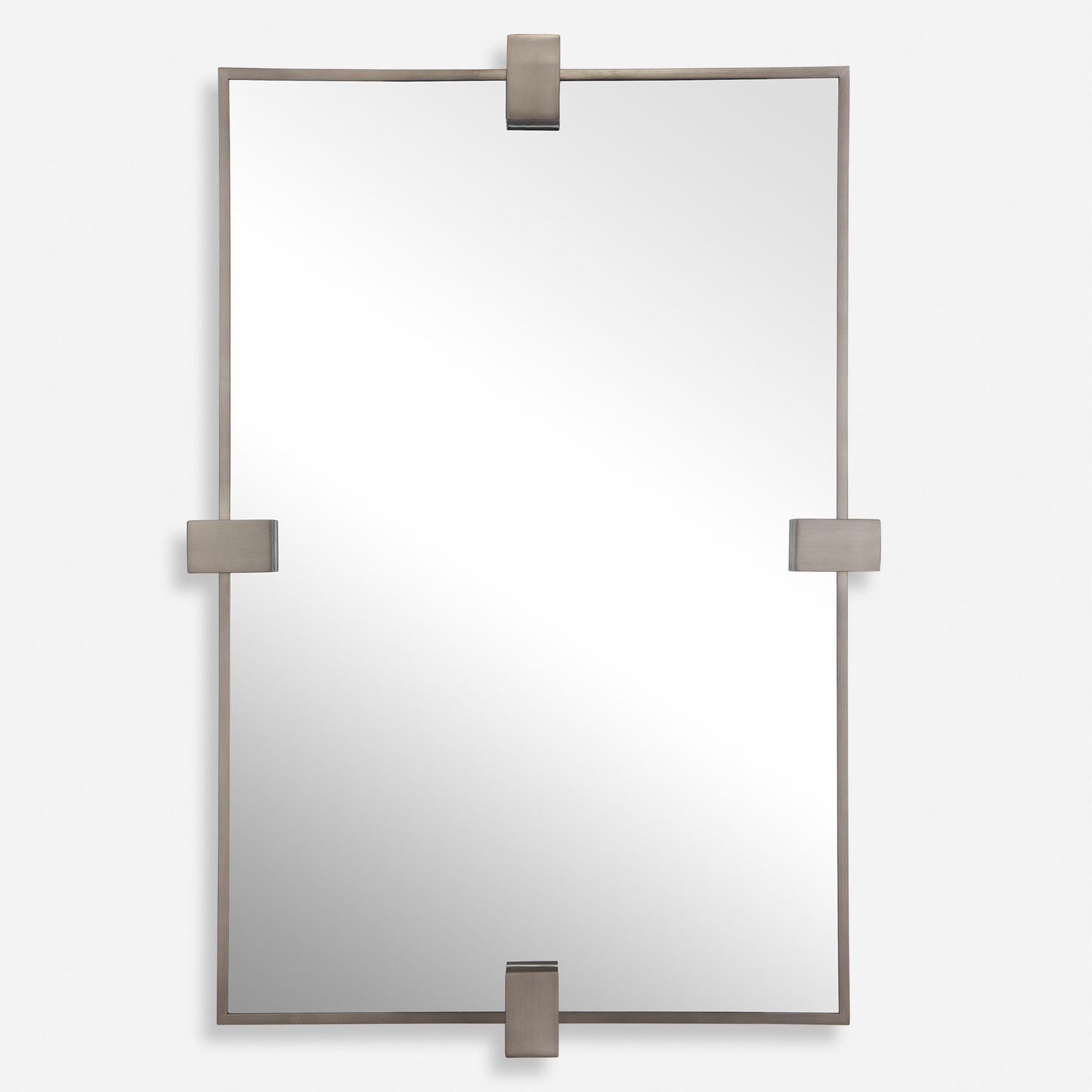 Bateau - Modern Mirror - Gray