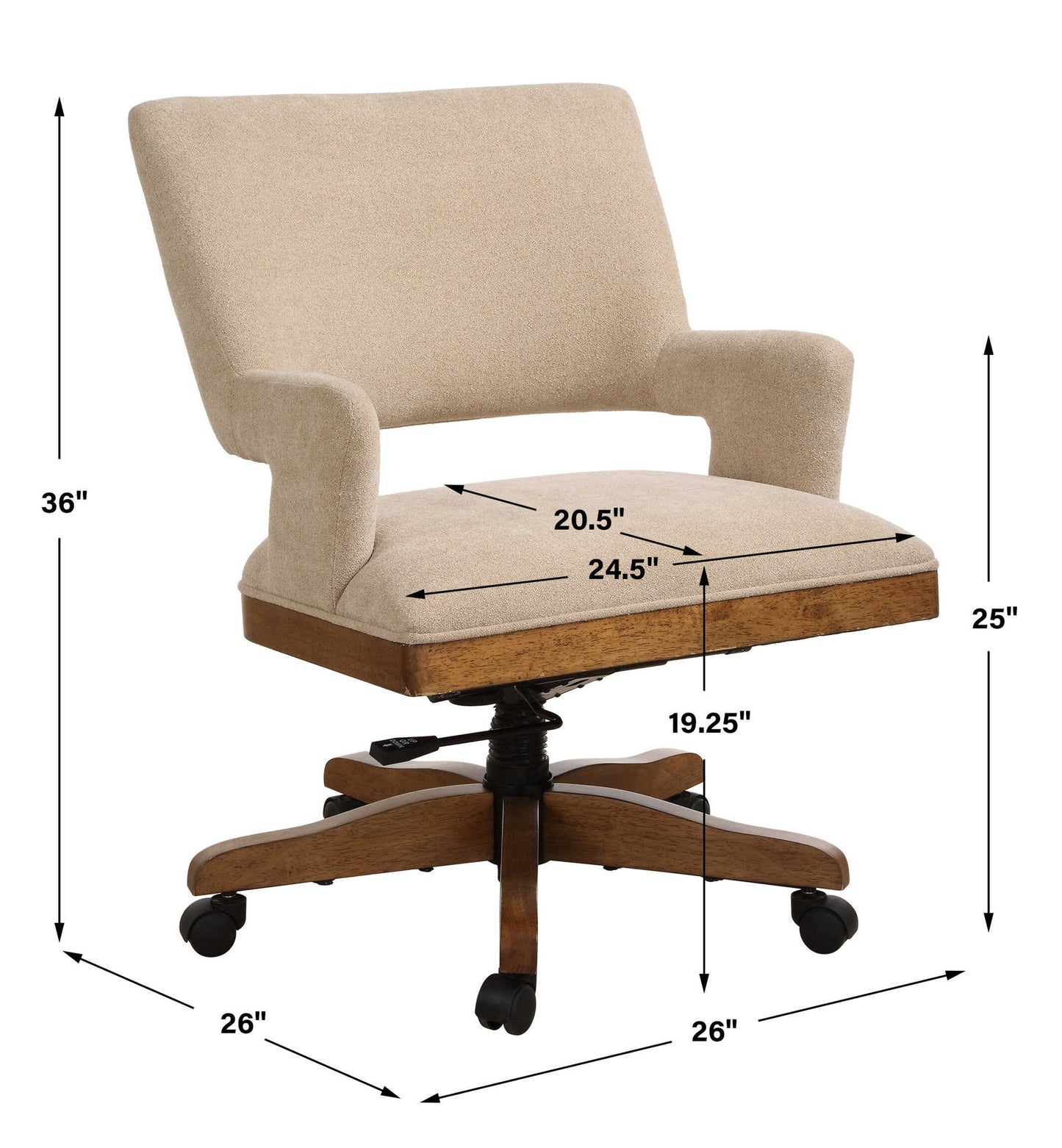 Aspect - Mid-Century Desk Chair