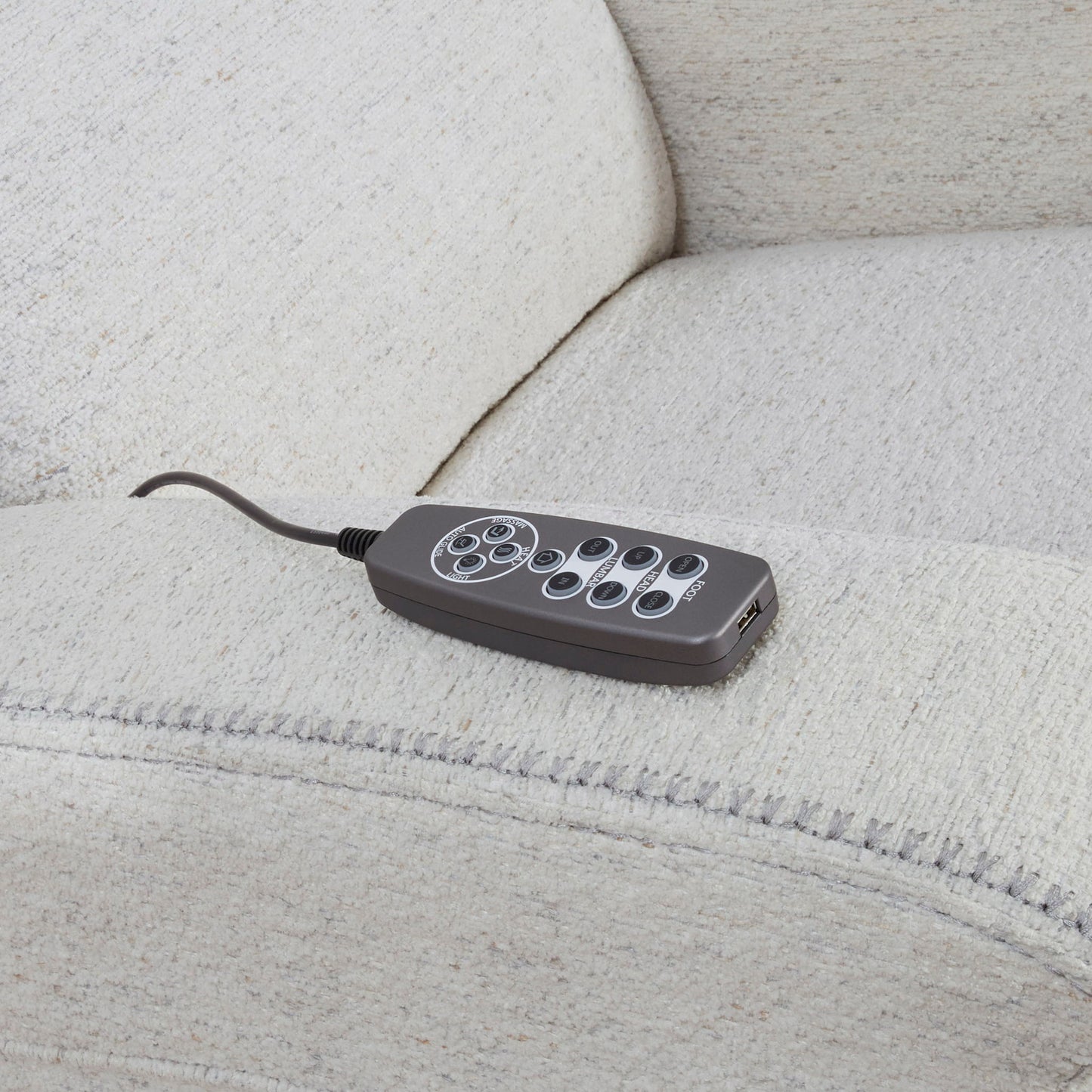 Armstrong - Power Recliner With Heat, Massage And Auto-Glide