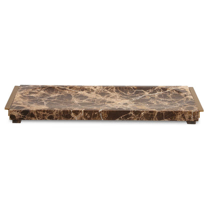 Marble Crest - Tray - Light Brown