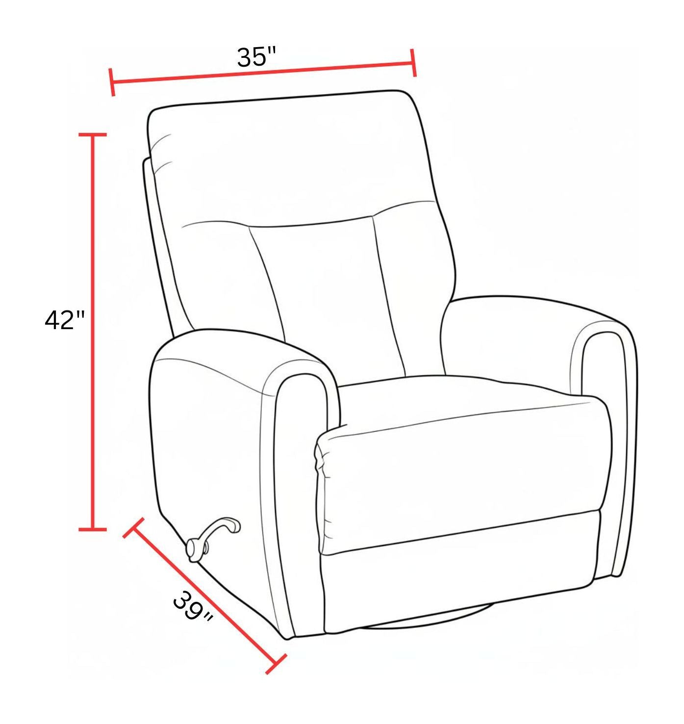 Natalia - Manual Swivel Glider Recliner (Set of 2)