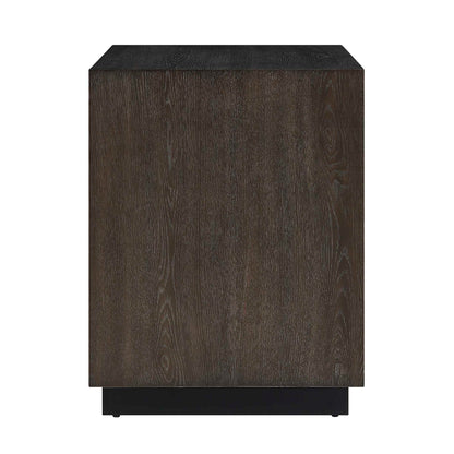 Barrett - Oak Cabinet - Dark Charcoal