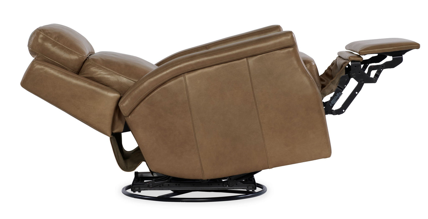 RC - Kaufman ZG Swivel Power  Recliner With  Pop-Up Headrest