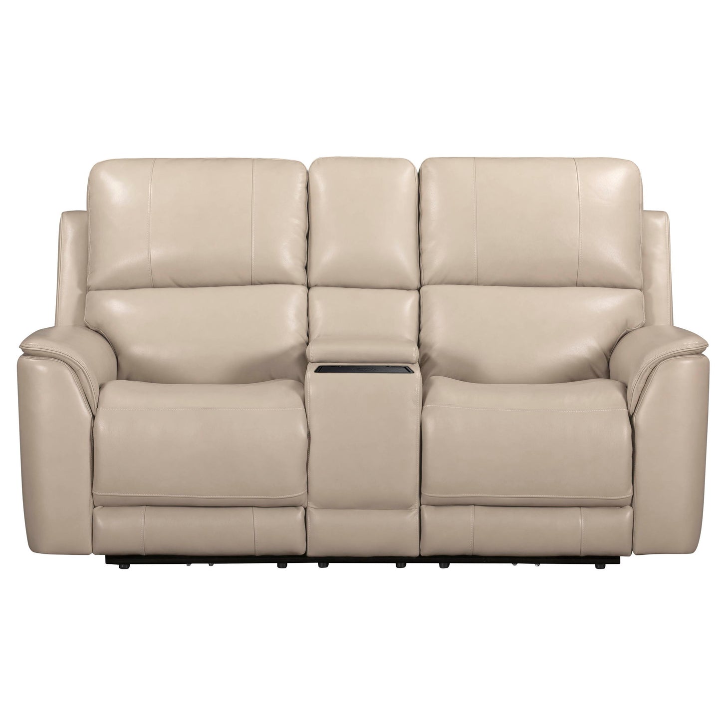 Easton - Zero Gravity Power Reclining Tilt Console Loveseat P3 - Steamboat Quartz