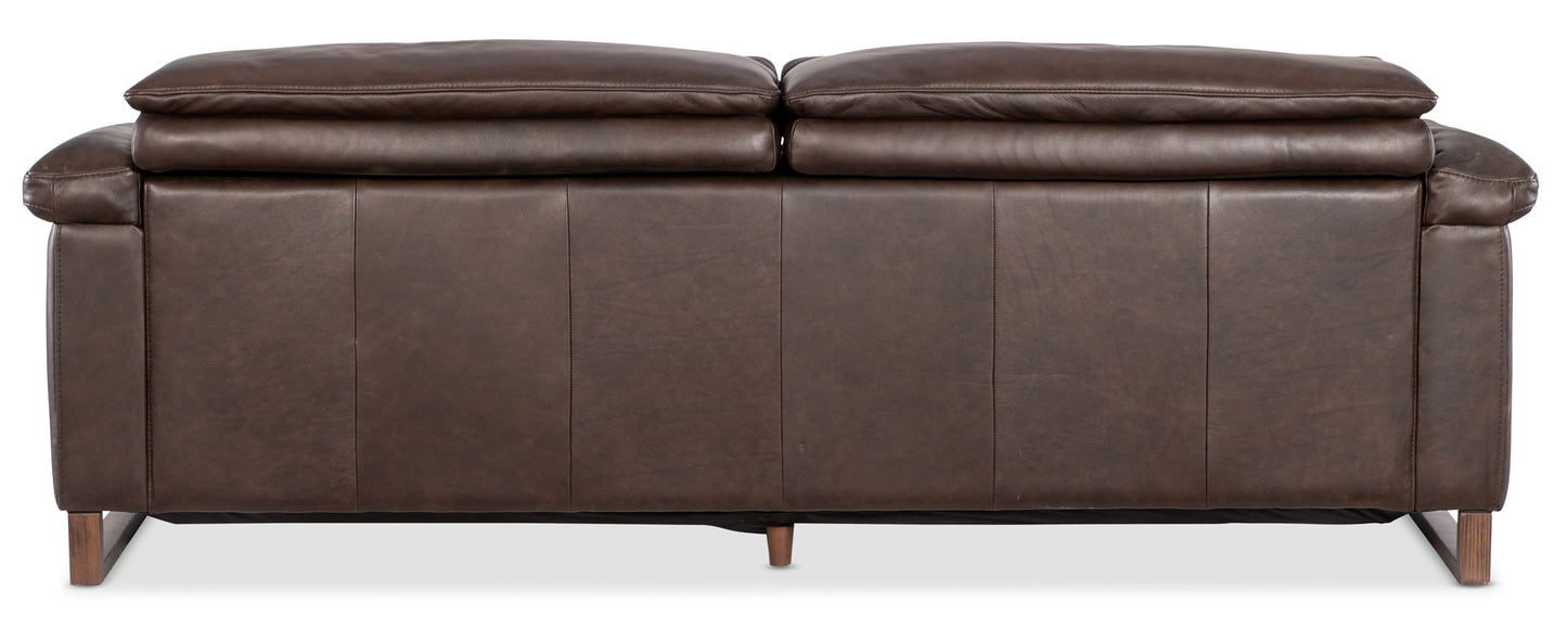 Jericho - Power Sofa With Power Headrest - Brown