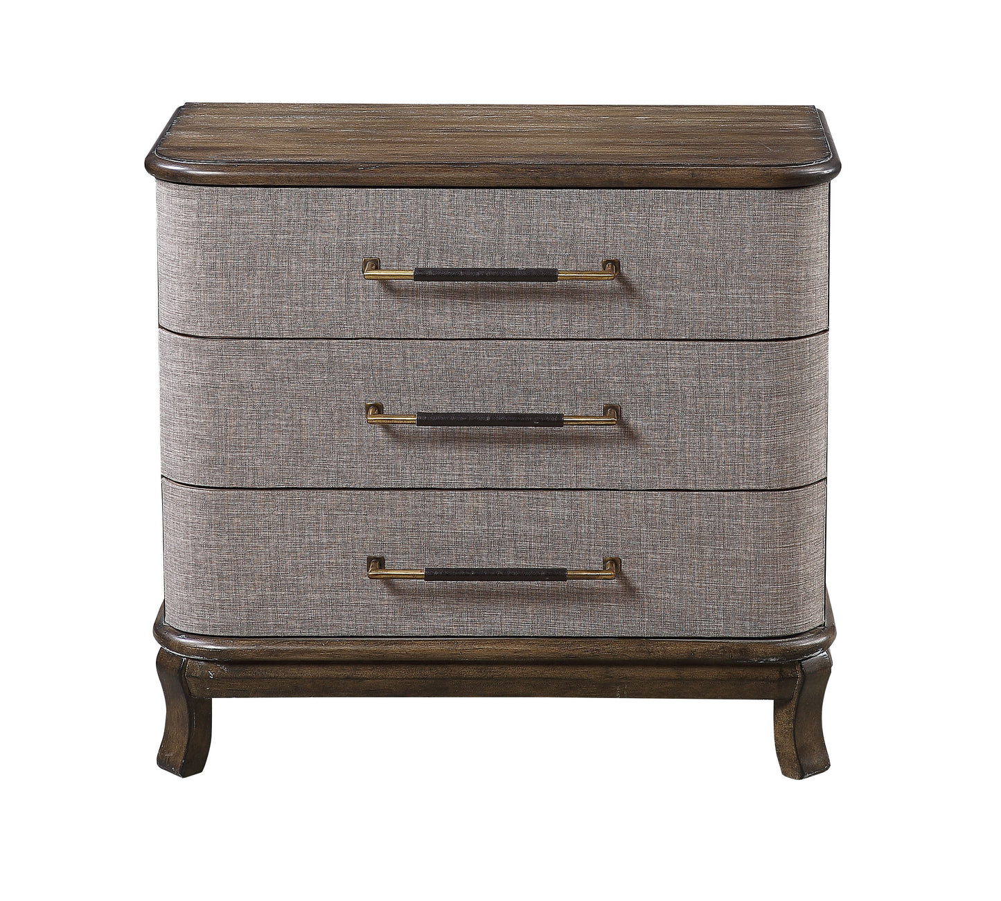 Theodora - Three Drawer Chest - Bradenton Brown