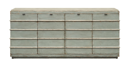 Julian - Four Door Four Drawer Credenza - Monaco Two Tone