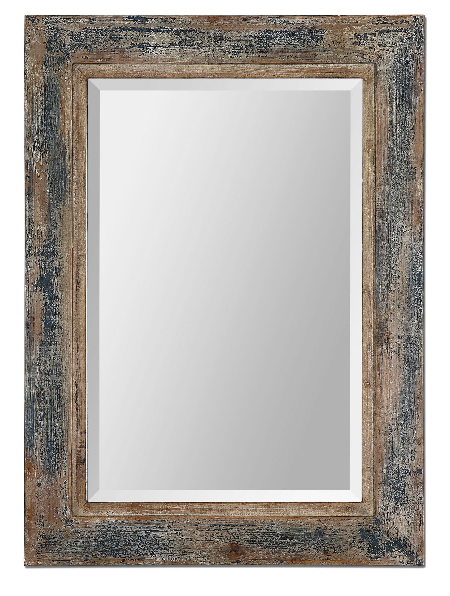 Bozeman - Mirror - Distressed Blue