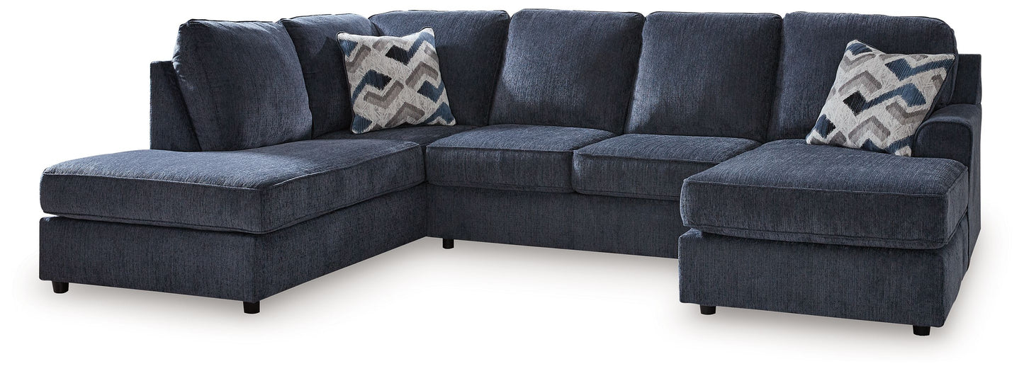 Albar Place - Sectional With Ottoman