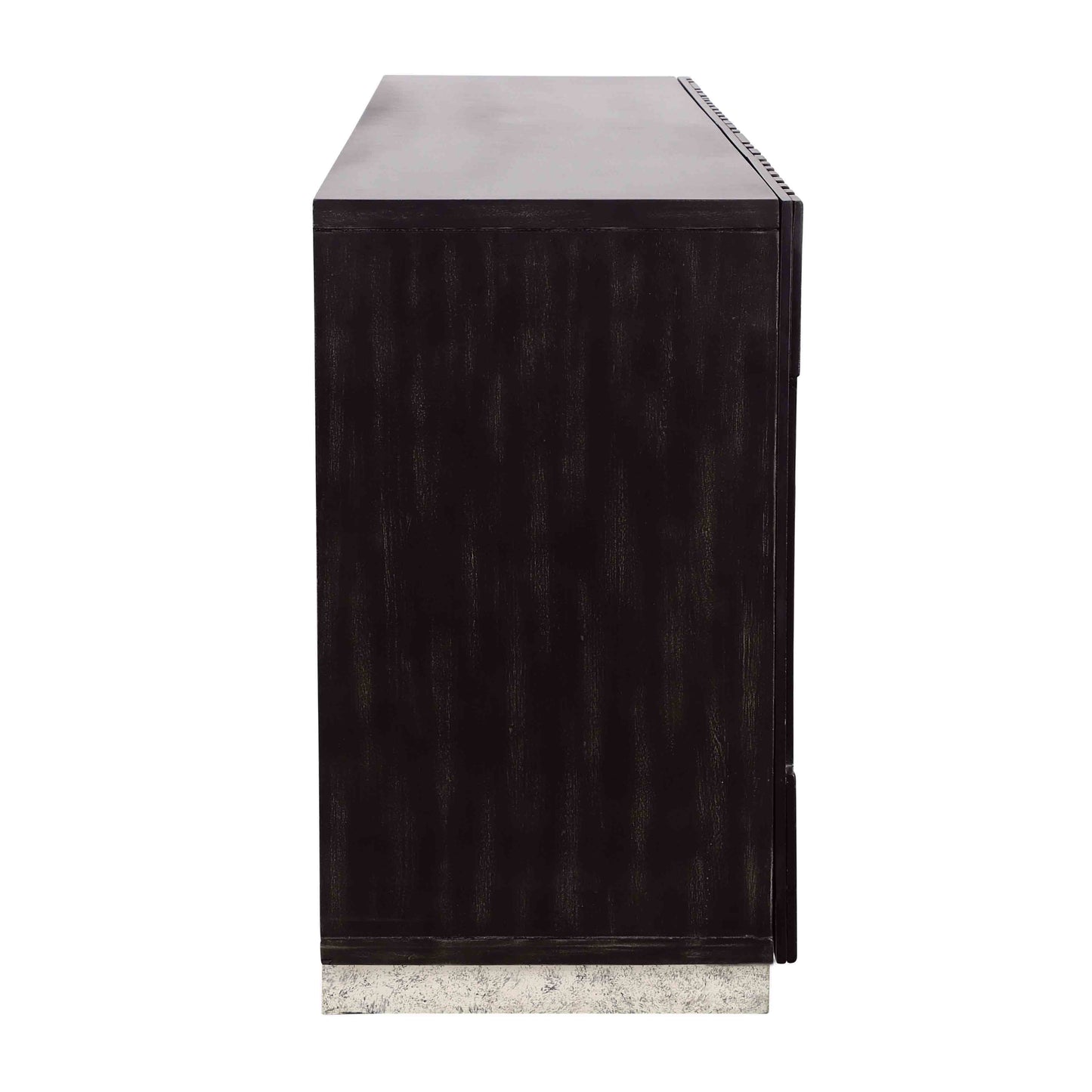 Andorra - Four Door Credenza - Black