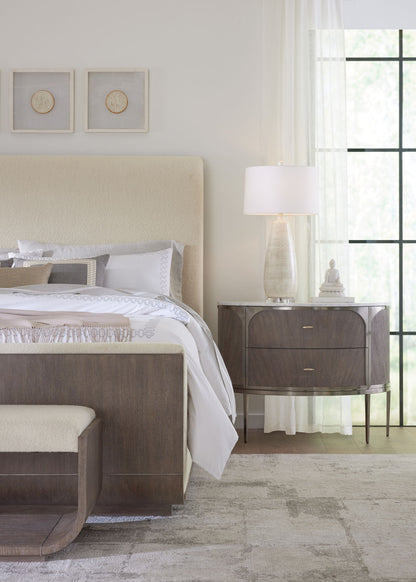 Modern Mood - Upholstered Panel Bed