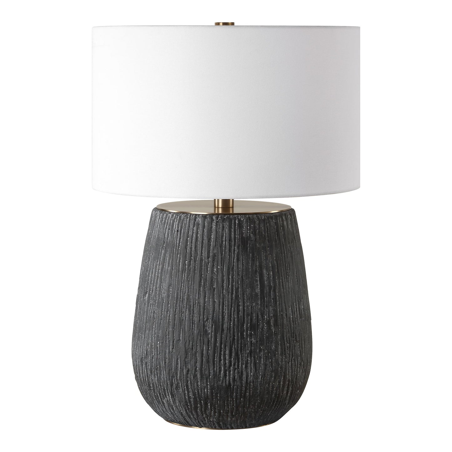 Americana - Aged Black Table Lamp