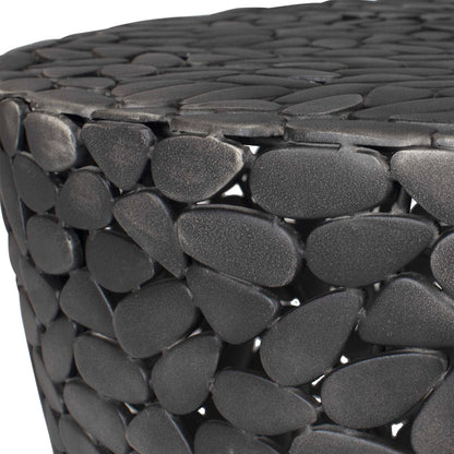 Rivington - Outdoor Pebble Coffee Table - Black