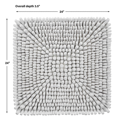 Portside - Wood Wall Panel - White