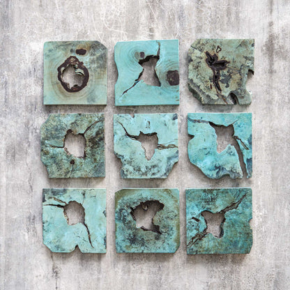 Bahati - Wood Wall Art (Set of 9)