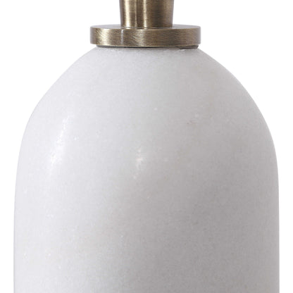 Minette - Mid-Century Buffet Lamp - White