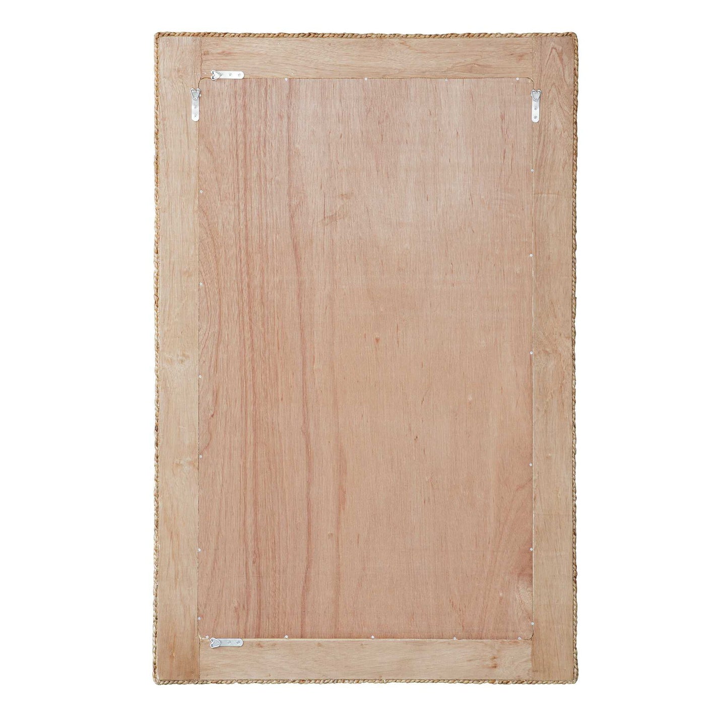 Twisted Seagrass - Large Mirror - Woodtone