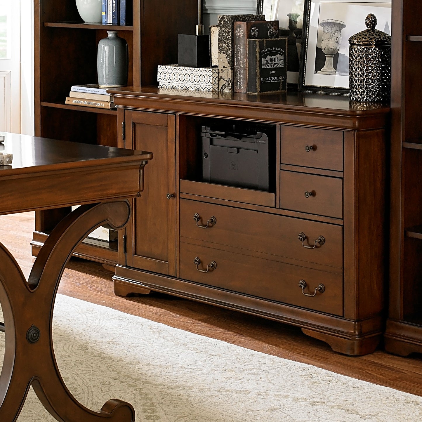 Brookview - Credenza - Dark Brown