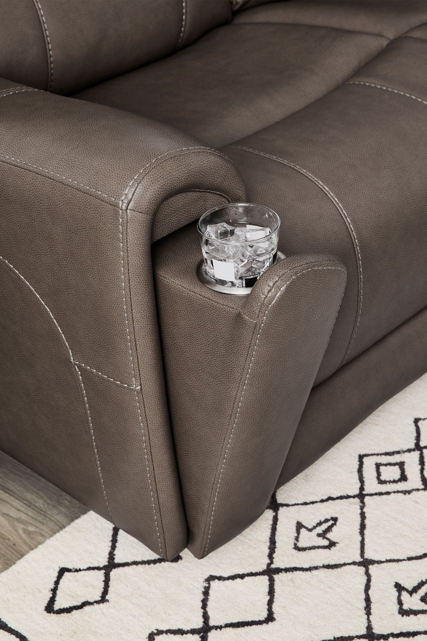 Hancock - Zero Gravity Power Reclining Sofa With Drop Down Table P3