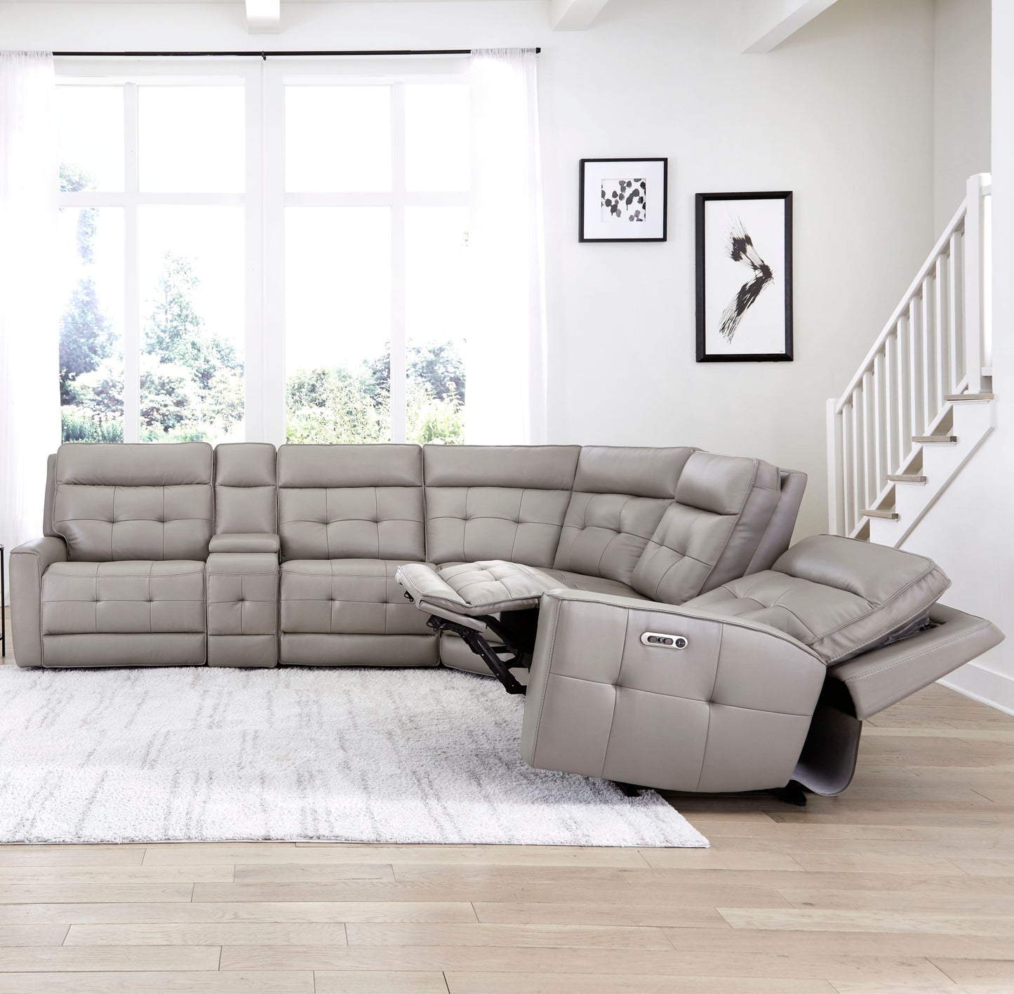 Canterbury - Zero Gravity Modular Power Reclining Sectional