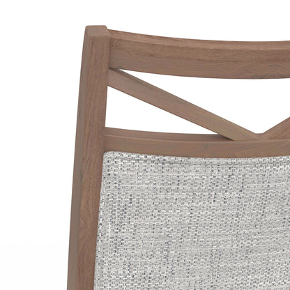 Americana Modern Dining - Upholstered Dining Chair (Set of 2) - Cotton White