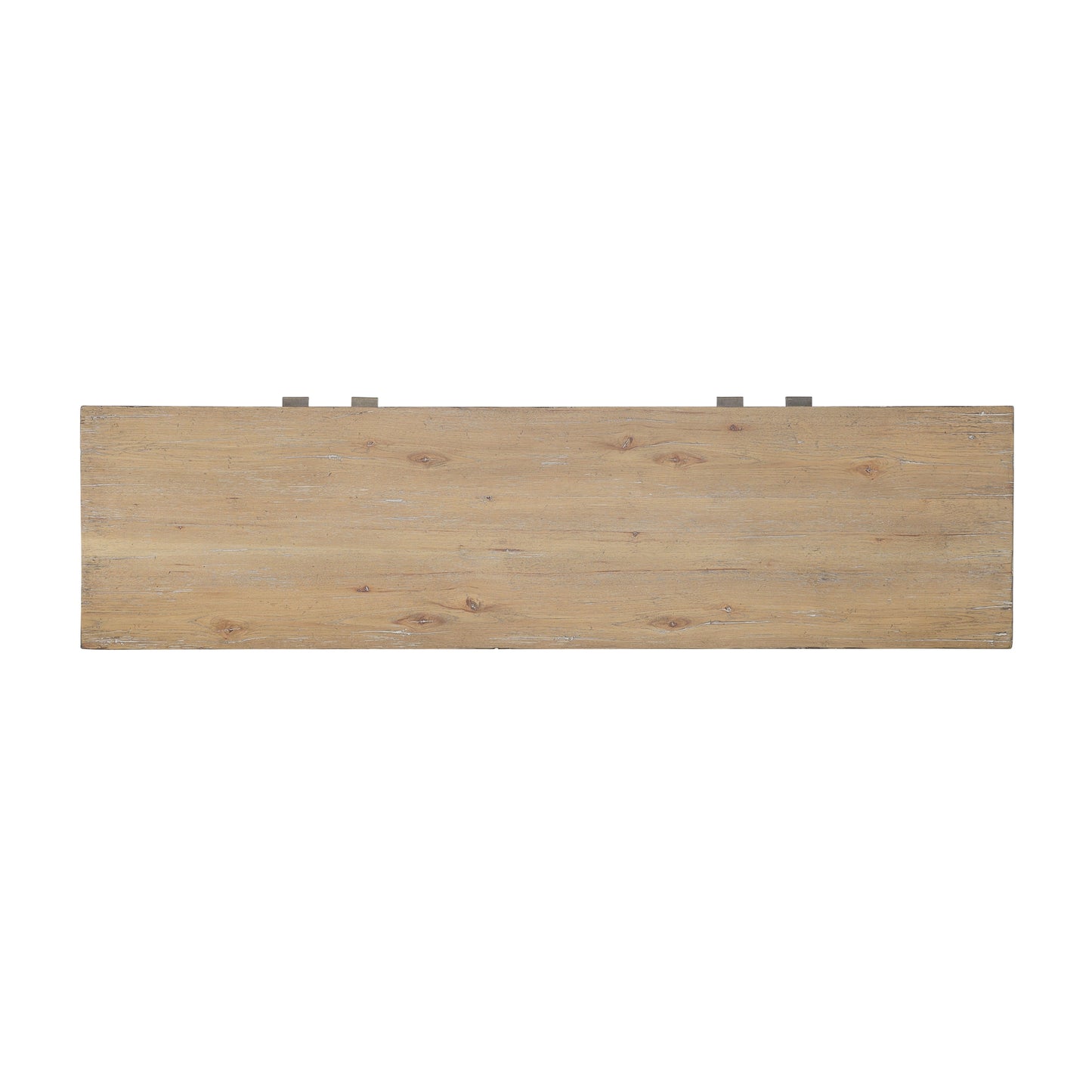 Tyler - Four Door Credenza - Natural / Black