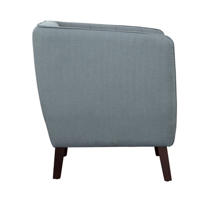 Studio - Accent Chair - Blue Green / Espresso