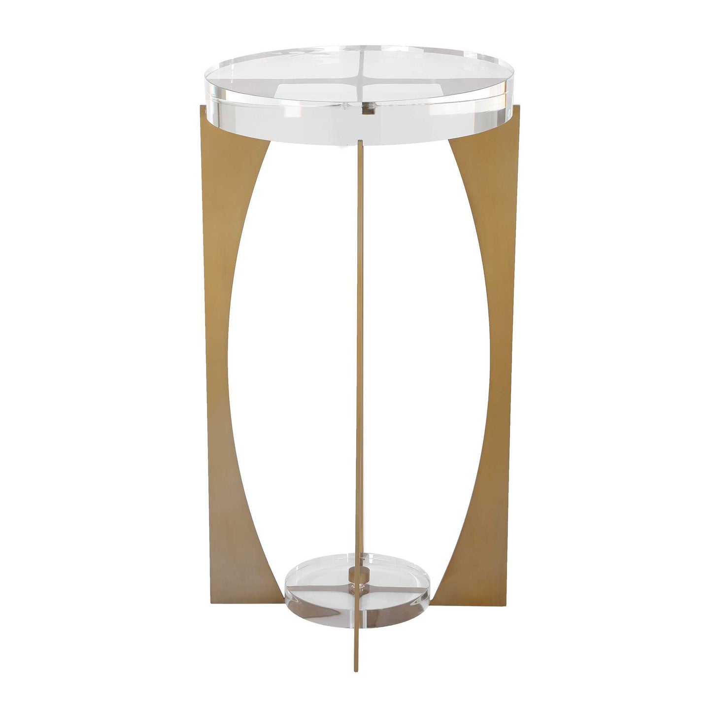 Kolkata - Accent Table - Brass