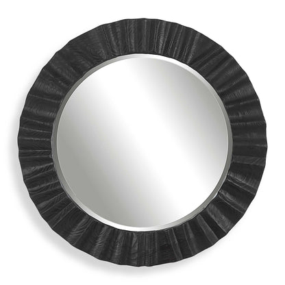 Caribou - Round Mirror - Black