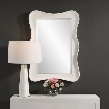 Whitehaven - Wavy Rectangle Mirror