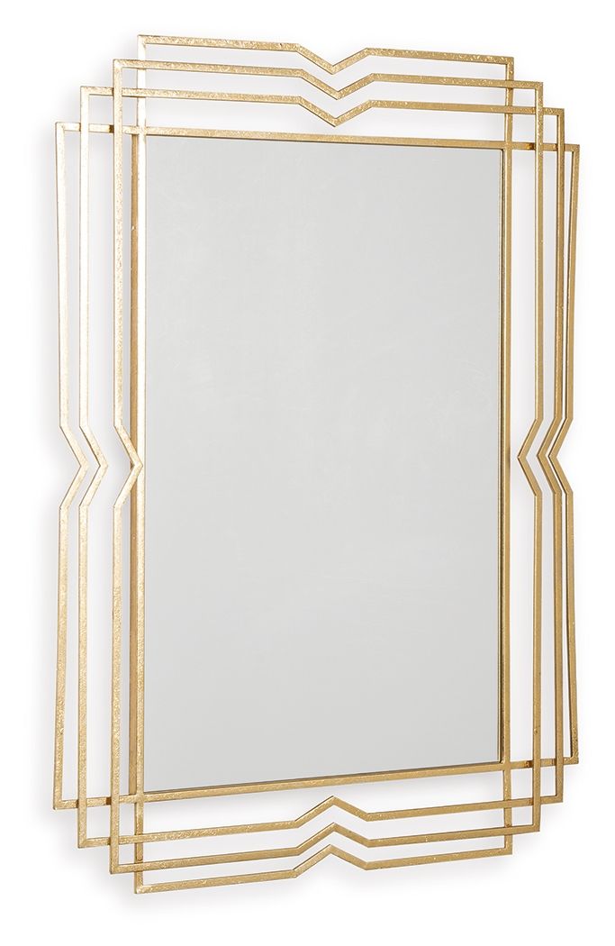 Claybrook - Gold Finish - Accent Mirror