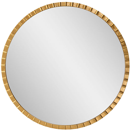 Dandridge - Round Mirror - Gold