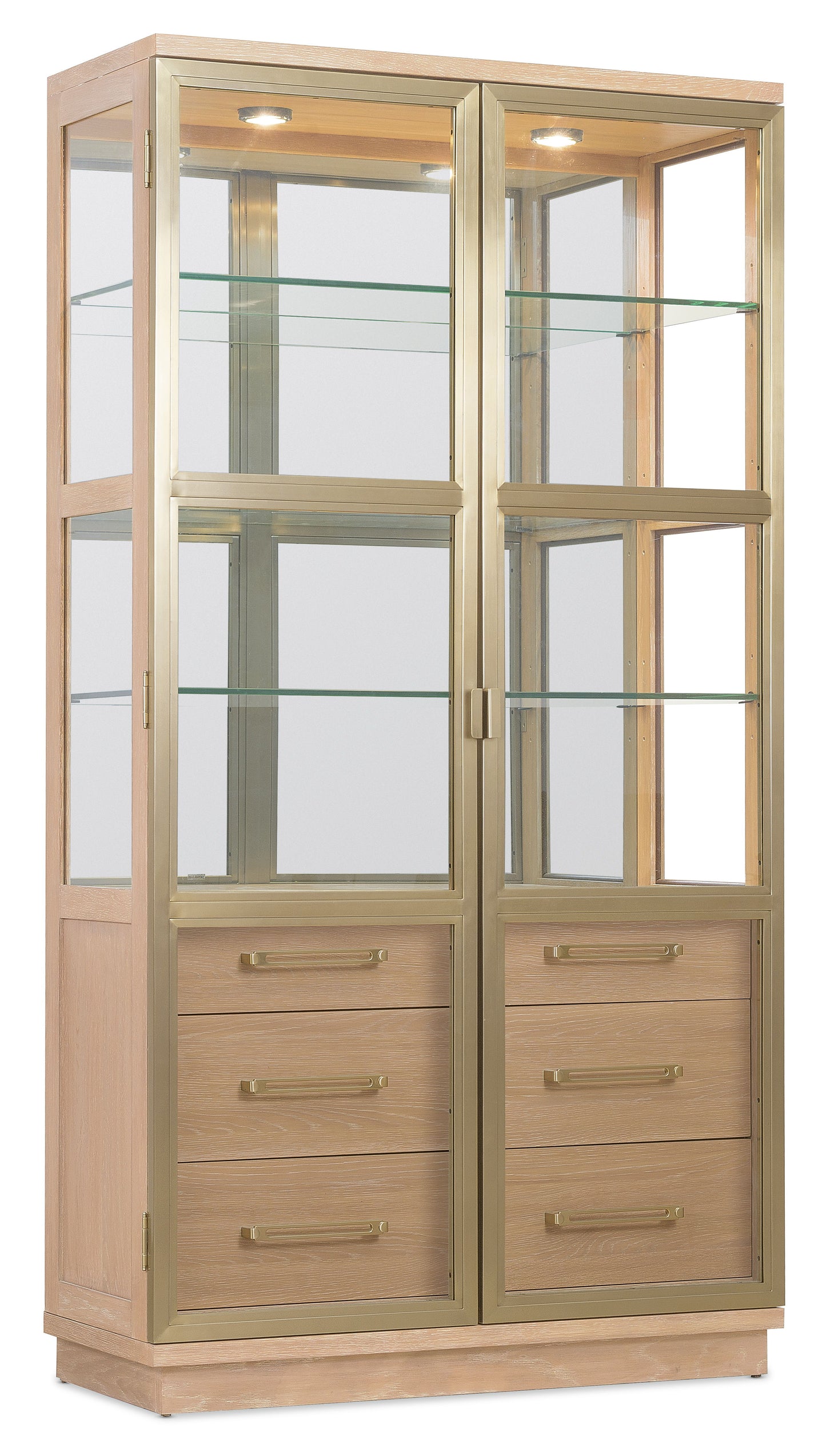 Banyon Bay - Display Cabinet - Desert Oak