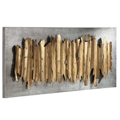 Lev - Metal Wall Decor - Gold